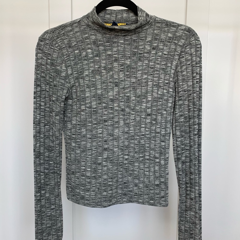 PRINCE & FOX long sleeve crew neck tee